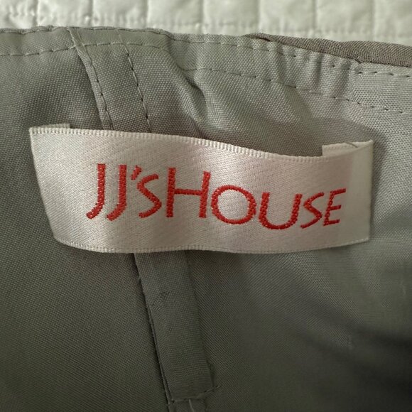 Strapless Embellished Silver Cocktail Dress By JJs House - Picture 5 of 12